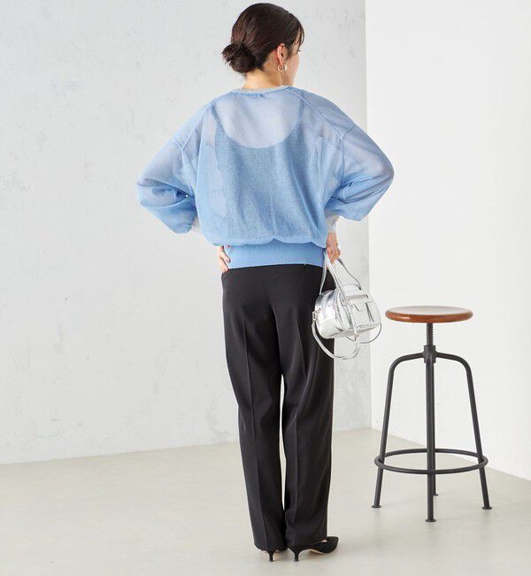 SHIPS for women「〈手洗い可能〉強撚 へビー ツイル ストレート パンツ 24SS ◇」|その他|