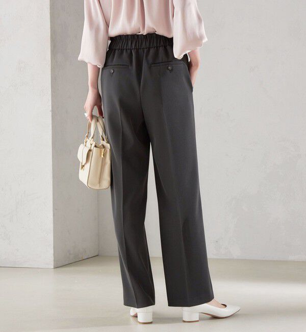 SHIPS for women「〈手洗い可能〉強撚 へビー ツイル ストレート パンツ 24SS ◇」|その他|