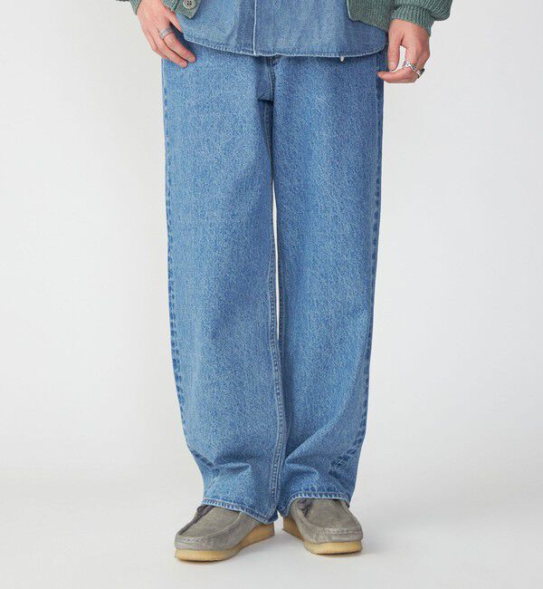 SHIPS「SHIPS: 〈セットアップ対応〉 13.5oz リラックス デニム 5ポケット パンツ」|デニム|