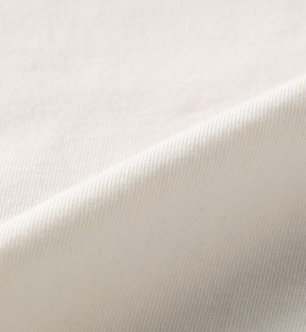 quaranciel「quaranciel:〈洗濯機可能〉ラウンドヘム ロングスリーブ コンパクト Tシャツ」|Tシャツ・カットソー|