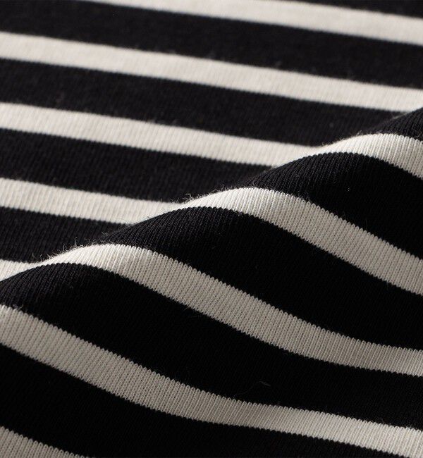 quaranciel「quaranciel:〈洗濯機可能〉ラウンドヘム ロングスリーブ コンパクト Tシャツ」|Tシャツ・カットソー|