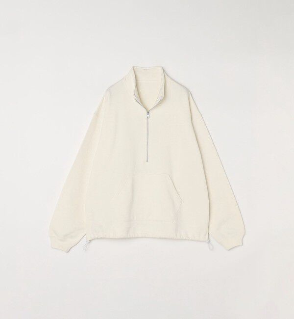 SHIPS any「SHIPS any: COTTON USA ハーフジップ ドロスト プルオーバー スウェット◇」|スウェット・ジャージ|