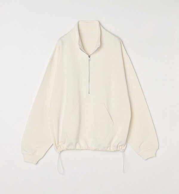 SHIPS any「SHIPS any: COTTON USA ハーフジップ ドロスト プルオーバー スウェット◇」|スウェット・ジャージ|