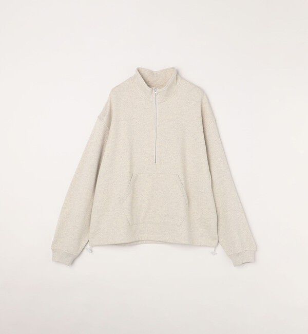 SHIPS any「SHIPS any: COTTON USA ハーフジップ ドロスト プルオーバー スウェット◇」|スウェット・ジャージ|