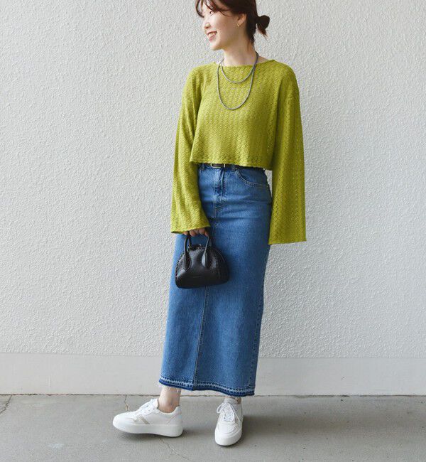 SHIPS for women「* 〈手洗い可能〉バルファス レース ショート プルオーバー 24SS ◇」|Tシャツ・カットソー|