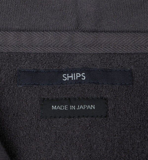 SHIPS「SHIPS: ソフト パイル コットン ジップアップ パーカー」|パーカー|