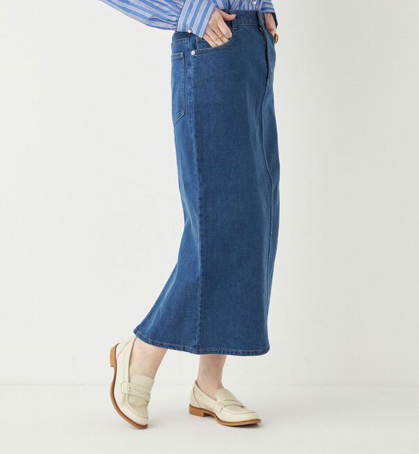 SHIPS Colors 「SHIPS Colors:〈洗濯機可能〉デニム タイト スカート◇」|タイト|