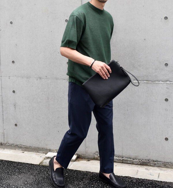 SHIPS any「SHIPS any: 〈手洗い可能〉リネンミックス サマーニット リラックス シアー Tシャツ◇」|Tシャツ・カットソー|