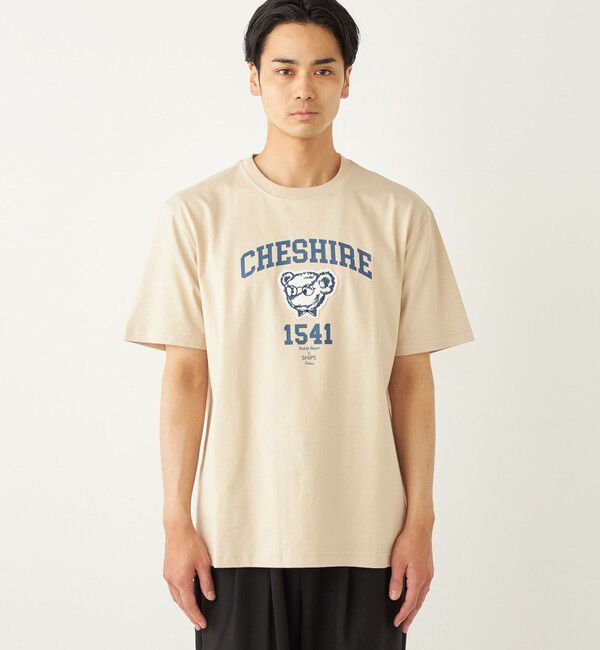 SHIPS Colors 「SHIPS Colors:TeddyBear(R) プリント & ステッチ TEE◇」|Tシャツ・カットソー|
