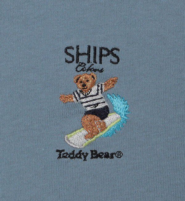 SHIPS Colors 「SHIPS Colors:TeddyBear(R) プリント & ステッチ TEE◇」|Tシャツ・カットソー|
