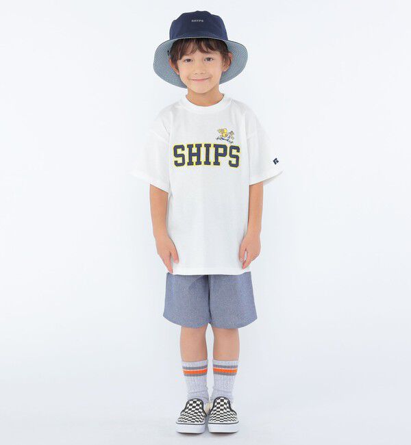 SHIPS KIDS「SHIPS KIDS:コットン リバーシブル ハット」|ハット|