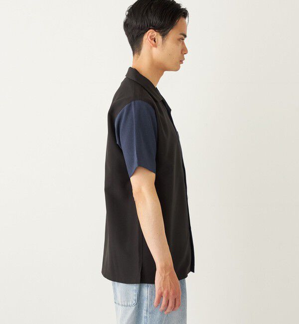 SHIPS Colors 「SHIPS Colors:ポリトロ オープンカラー シャツ(セットアップ対応可能)◇」|シャツ・ブラウス|