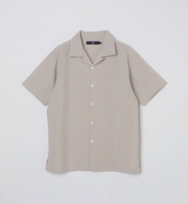 SHIPS Colors 「SHIPS Colors:ポリトロ オープンカラー シャツ(セットアップ対応可能)◇」|シャツ・ブラウス|