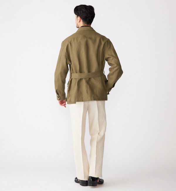 SHIPS「SHIPS: LES LESTON リネン サファリ ジャケット」|その他|