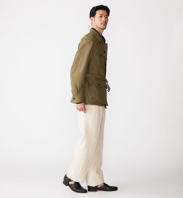 SHIPS「SHIPS: LES LESTON リネン サファリ ジャケット」|その他|