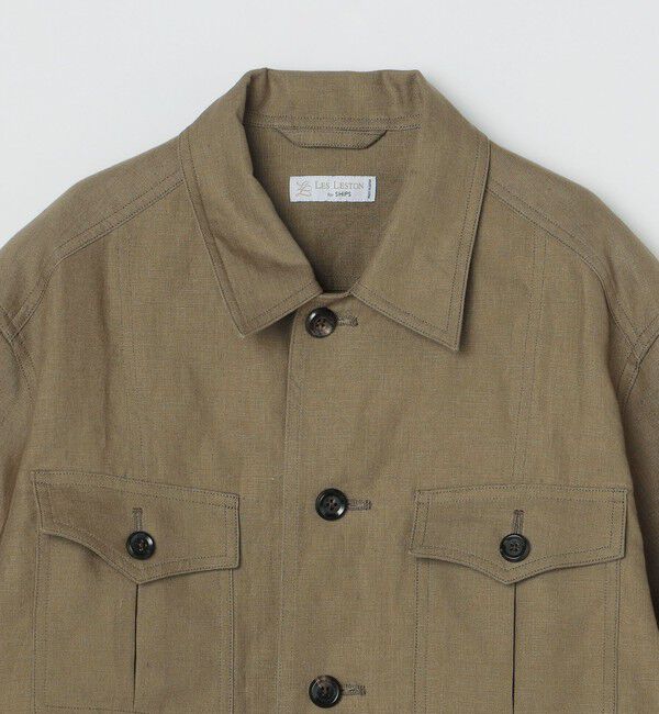 SHIPS「SHIPS: LES LESTON リネン サファリ ジャケット」|その他|