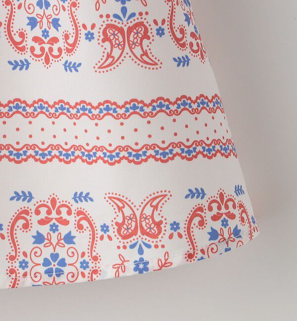 SHIPS Colors 「SHIPS Colors:〈洗濯機可能〉2WAY プリント スカート(100~140cm)」|フレア|