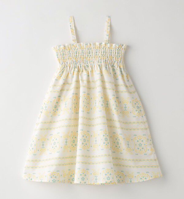 SHIPS Colors 「SHIPS Colors:〈洗濯機可能〉2WAY プリント スカート(100~140cm)」|フレア|