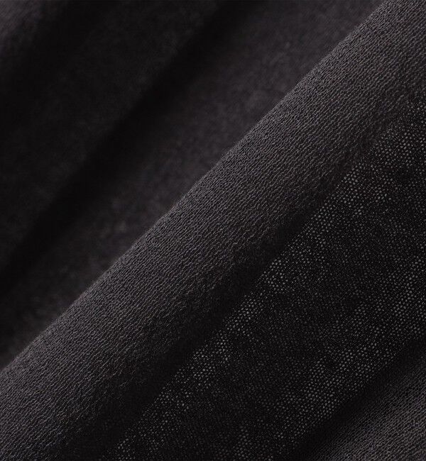 SHIPS for women「〈手洗い可能〉シアー ラメ 半袖 サマー ニット」|ニット・セーター|