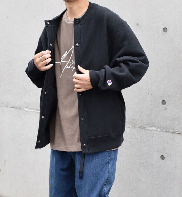 SHIPS any「【SHIPS any別注】Champion: リバースウィーブ(R) クルーネック カーディガン◇」|カーディガン|