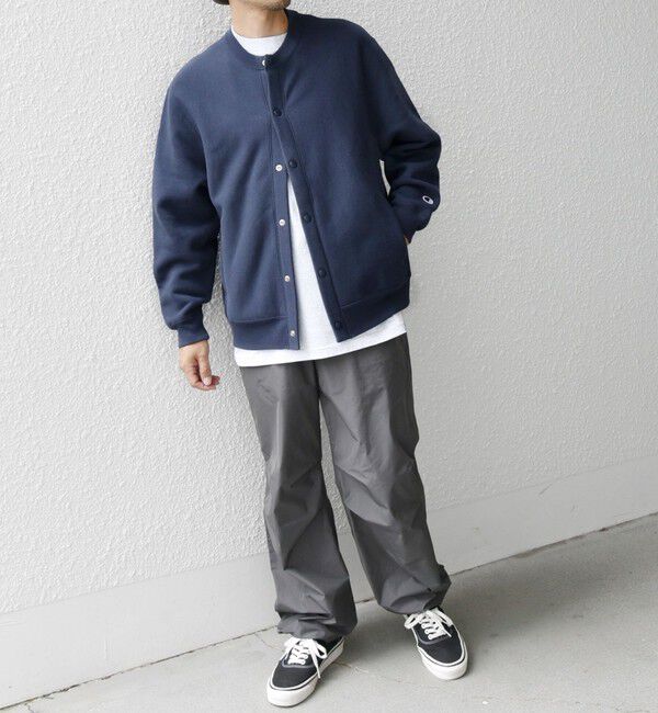 SHIPS any「【SHIPS any別注】Champion: リバースウィーブ(R) クルーネック カーディガン◇」|カーディガン|