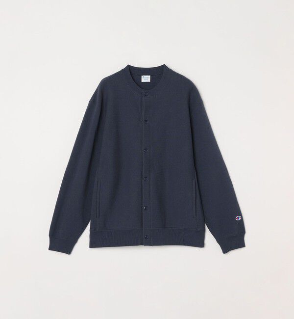 SHIPS any「【SHIPS any別注】Champion: リバースウィーブ(R) クルーネック カーディガン◇」|カーディガン|