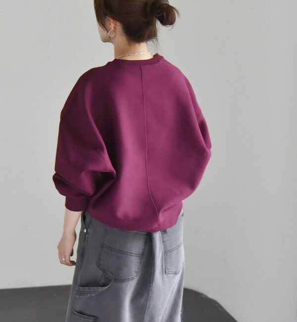 quaranciel「《一部追加予約》quaranciel:〈洗濯機可能〉ポンチ ベーシック コンパクト スウェット」|スウェット・ジャージ|