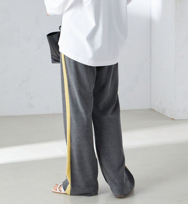 SHIPS for women「【SHIPS別注】onit:ライン イージー パンツ」|その他|