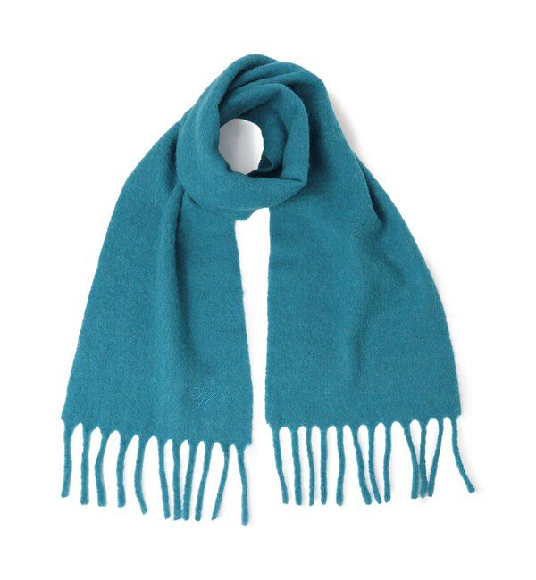 SHIPS for women「刺繍 モへヤ ミックス マフラー」|マフラー|