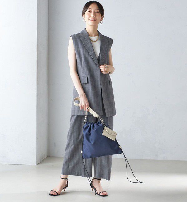 SHIPS for women「ウール混 Vネック オールインワン」|オールインワン|