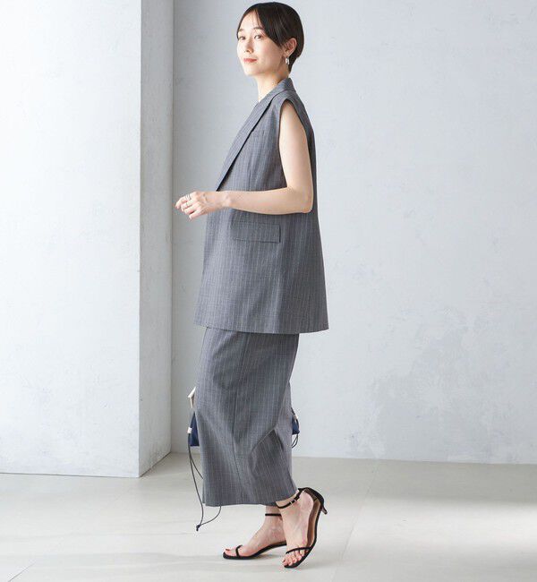 SHIPS for women「ウール混 Vネック オールインワン」|オールインワン|