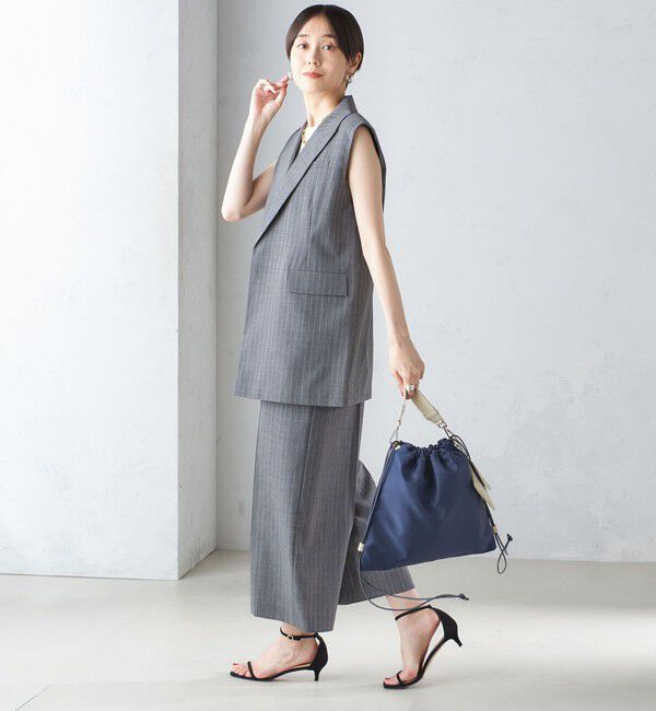 SHIPS for women「ウール混 Vネック オールインワン」|オールインワン|