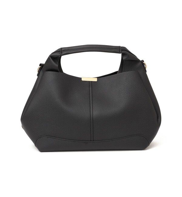 SHIPS any「《一部追加予約》SHIPS any: ゴールド プレート ワンハンドル 2WAY バッグ」|ショルダー・メッセンジャー|