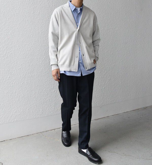 SHIPS any「SHIPS any: 〈手洗い可能〉コットン カシミヤ混 コンビ ニット ジャケット◇」|カーディガン|