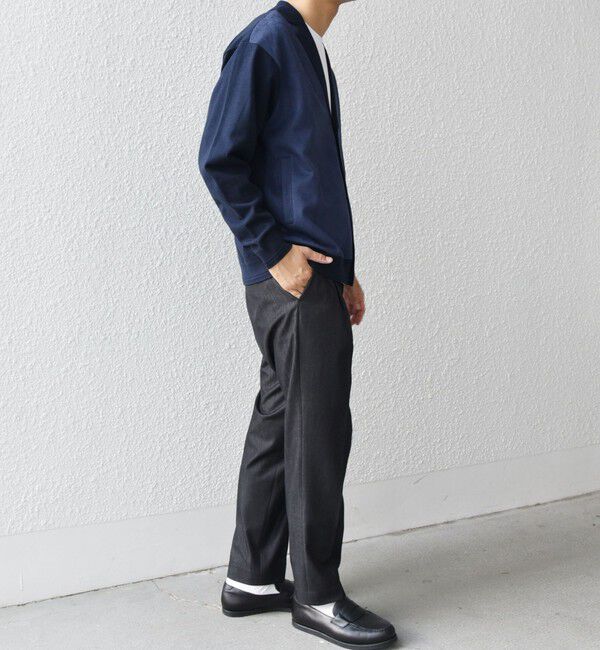 SHIPS any「SHIPS any: 〈手洗い可能〉コットン カシミヤ混 コンビ ニット ジャケット◇」|カーディガン|