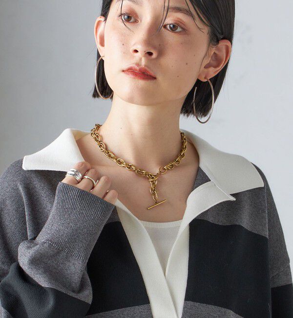 SHIPS for women「ミックス チェーン ネックレス」|ネックレス|