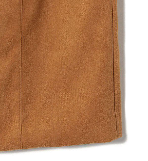 SHIPS for women「〈手洗い可能〉フェイク スエード (ポリエステル) タイト スカート」|タイト|