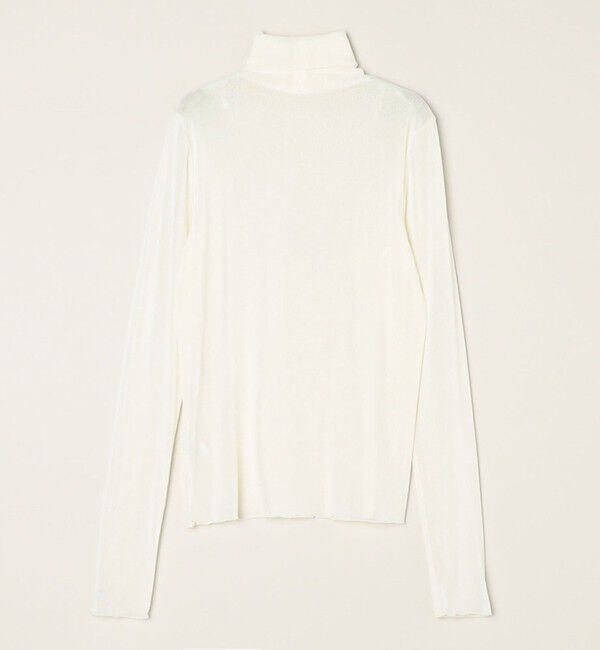 quaranciel「quaranciel:〈洗濯機可能〉フロッキー シアー タートル ネック 2」|Tシャツ・カットソー|