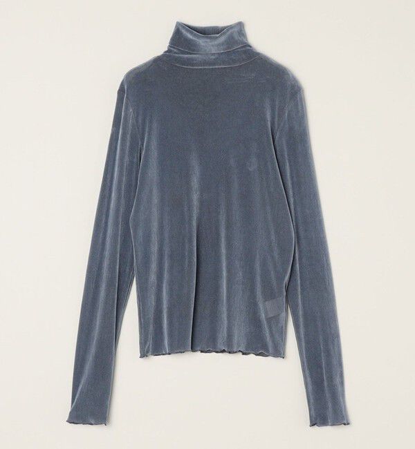 quaranciel「quaranciel:〈洗濯機可能〉フロッキー シアー タートル ネック 2」|Tシャツ・カットソー|