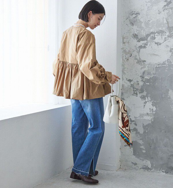 SHIPS for women「ペプラム バルーン 中綿 ブルゾン」|その他|