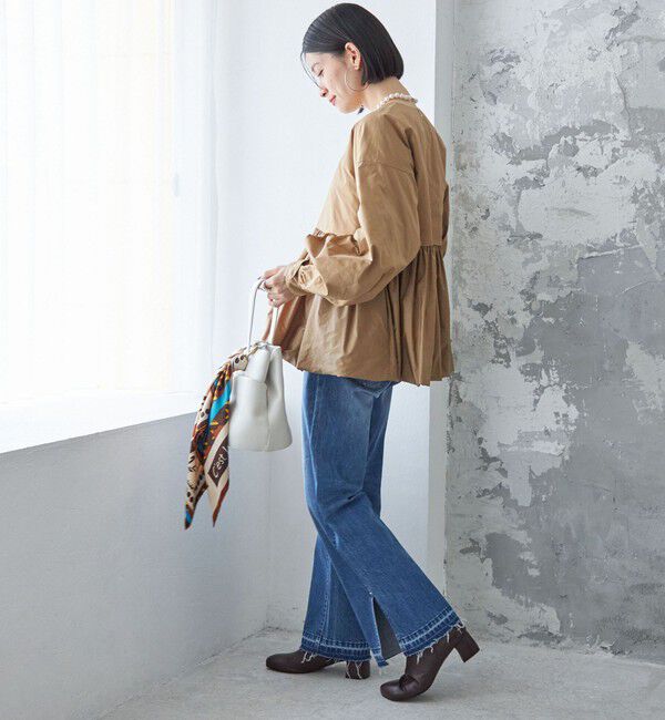 SHIPS for women「ペプラム バルーン 中綿 ブルゾン」|その他|