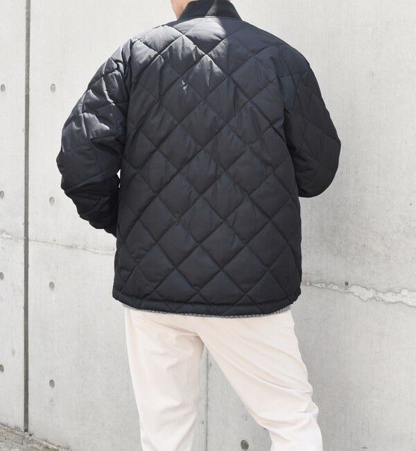 SHIPS any「【SHIPS any別注】TAION: 〈手洗い可能〉ダイヤキルト スピンドル ダウン ブルゾン◇」|ブルゾン・スタジャン|