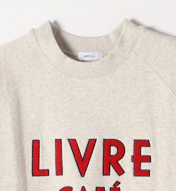 SHIPS any「SHIPS any:〈洗濯機可能〉サガラ 刺繍 ロゴ スウェット」|スウェット・ジャージ|