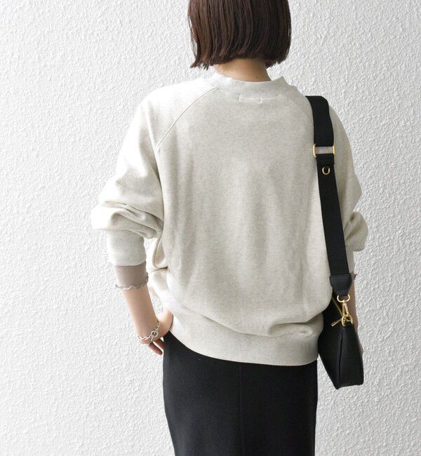 SHIPS any「SHIPS any:〈洗濯機可能〉サガラ 刺繍 ロゴ スウェット」|スウェット・ジャージ|