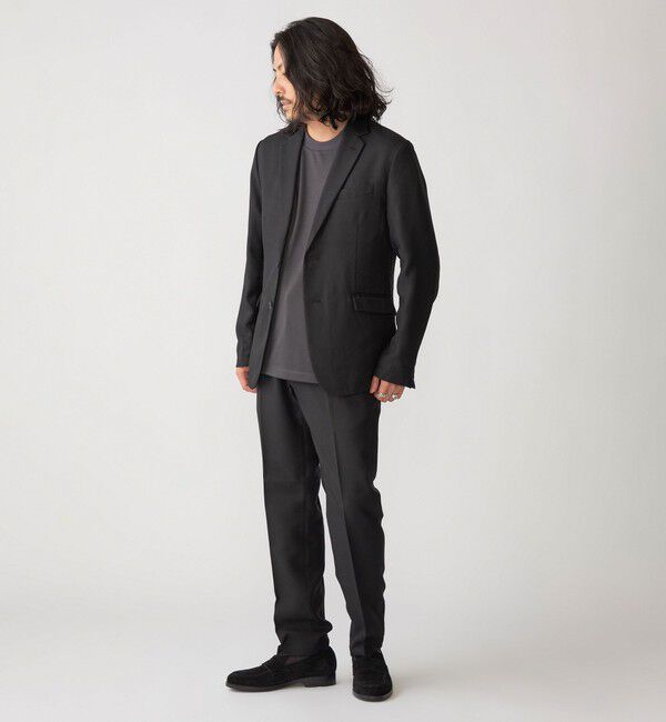 SHIPS「【WEB限定】SHIPS:〈手洗い可能〉ウールライク テック セットアップ（ジャケット＋イージーパンツ）」|スーツ|