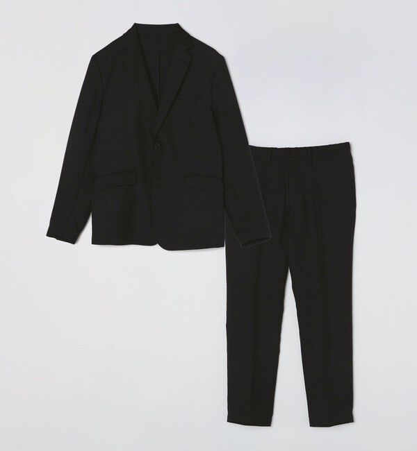 SHIPS「【WEB限定】SHIPS:〈手洗い可能〉ウールライク テック セットアップ（ジャケット＋イージーパンツ）」|スーツ|