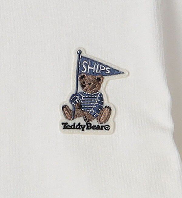 SHIPS Colors 「SHIPS Colors: 80~130cm / TeddyBear(R) ワンポイント ロンT◇」|Tシャツ・カットソー|