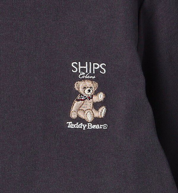 SHIPS Colors 「SHIPS Colors: 80~130cm / TeddyBear(R) ワンポイント ロンT◇」|Tシャツ・カットソー|