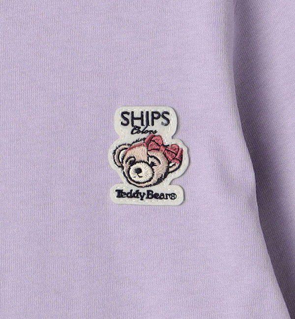 SHIPS Colors 「SHIPS Colors: 80~130cm / TeddyBear(R) ワンポイント ロンT◇」|Tシャツ・カットソー|