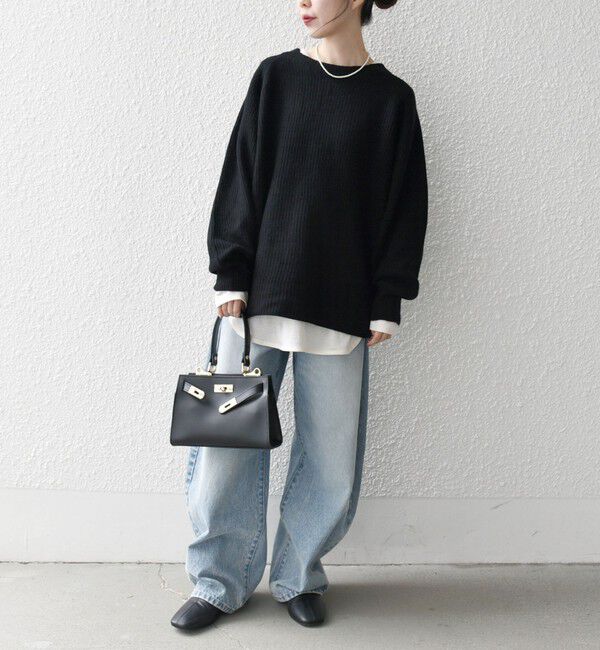 SHIPS any「SHIPS any:〈手洗い可能〉AQUA カシミヤ ミックス ハイネック ニット」|ニット・セーター|